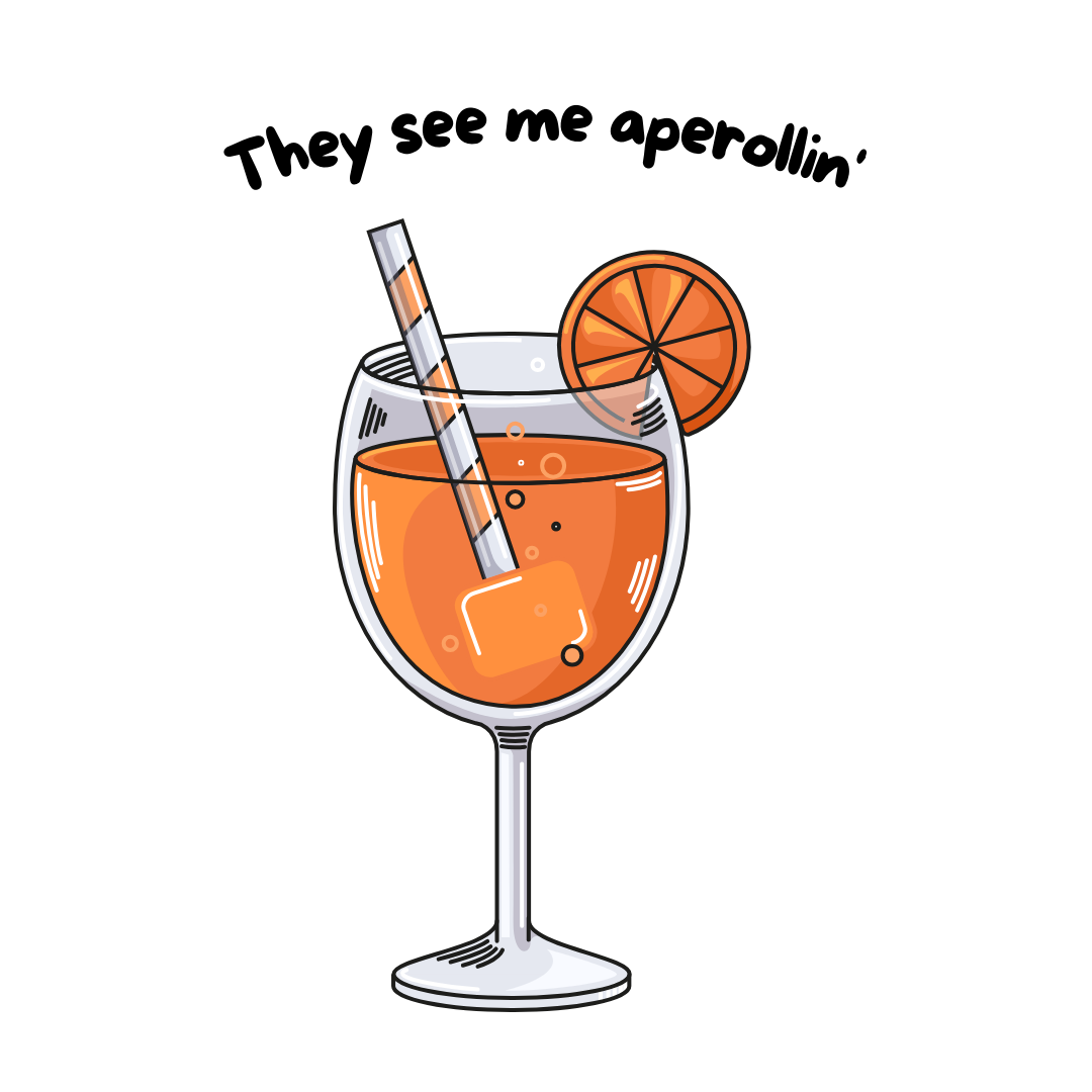 They see me aperollin' - Organic Oversize Shirt