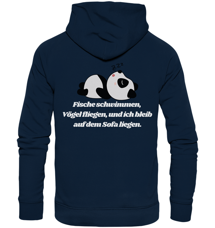 Fische schwimmen... - Organic Hoodie