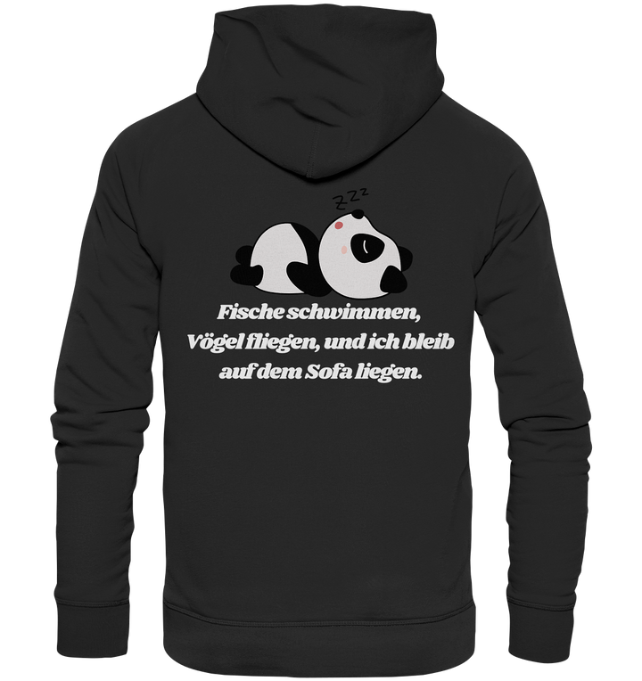 Fische schwimmen... - Organic Hoodie