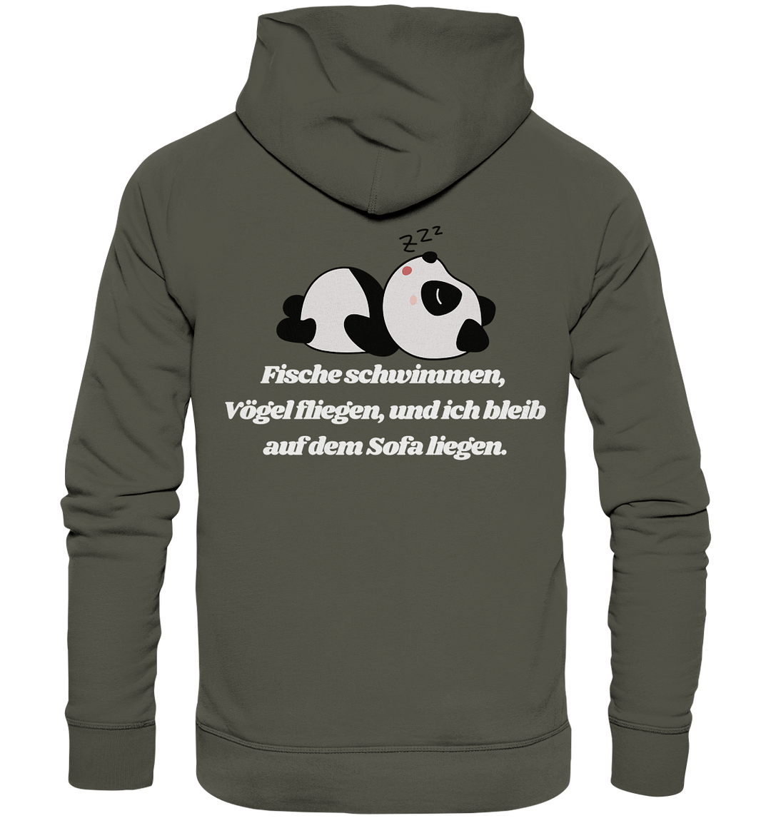 Fische schwimmen... - Organic Hoodie