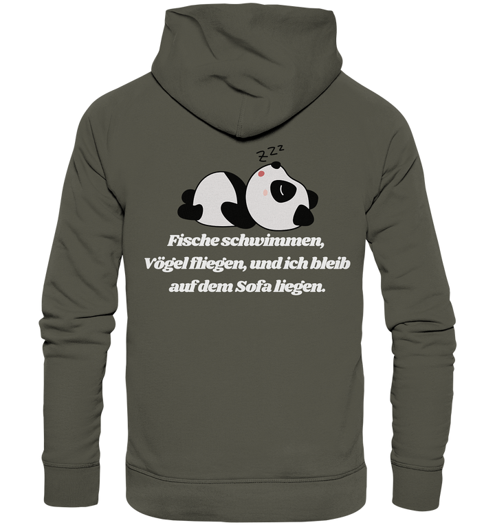 Fische schwimmen... - Organic Hoodie