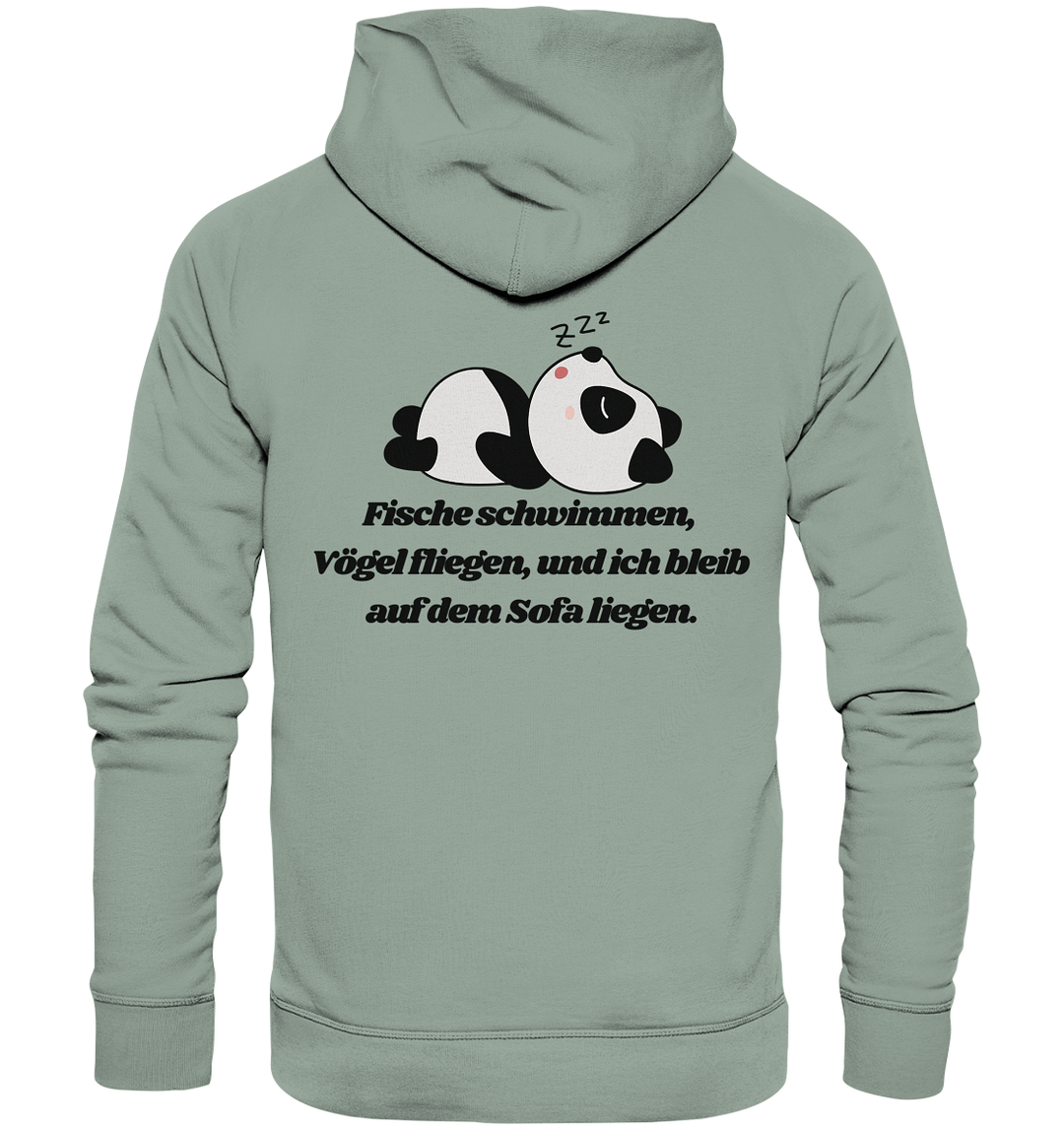 Fische schwimmen... - Organic Hoodie