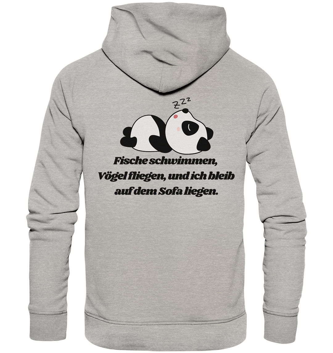 Fische schwimmen... - Organic Hoodie