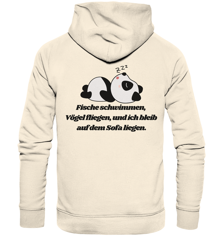 Fische schwimmen... - Organic Hoodie