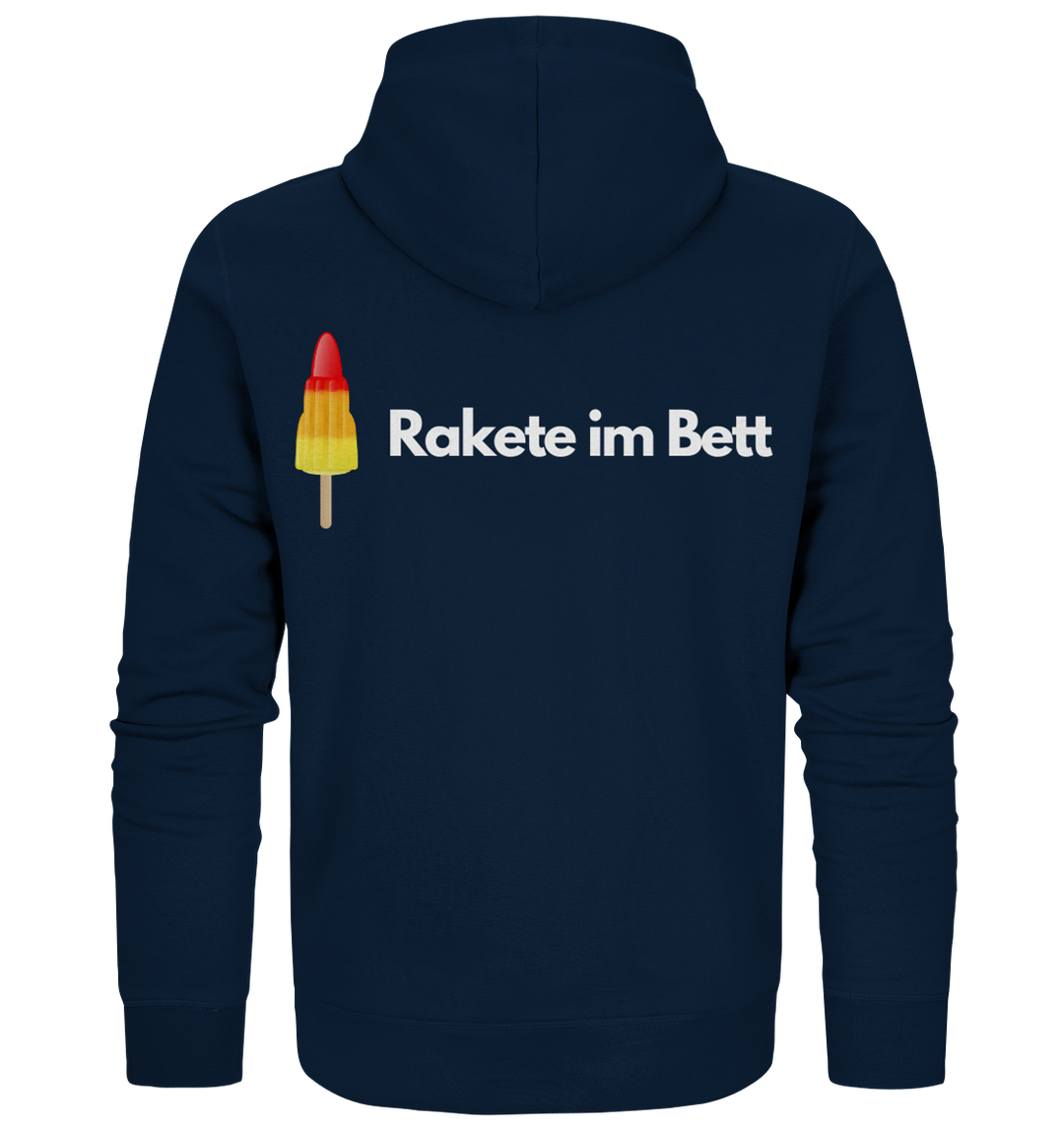 Rakete im Bett - Organic Zipper