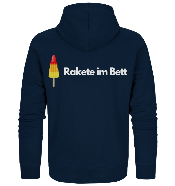 Rakete im Bett - Organic Zipper