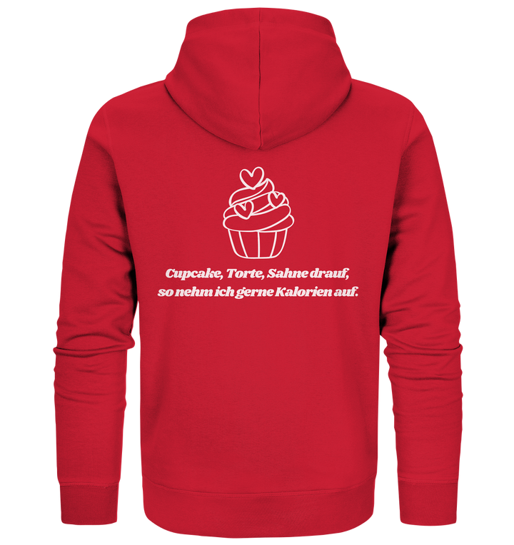 Cupcake, Torte, Sahne drauf... - Organic Zipper