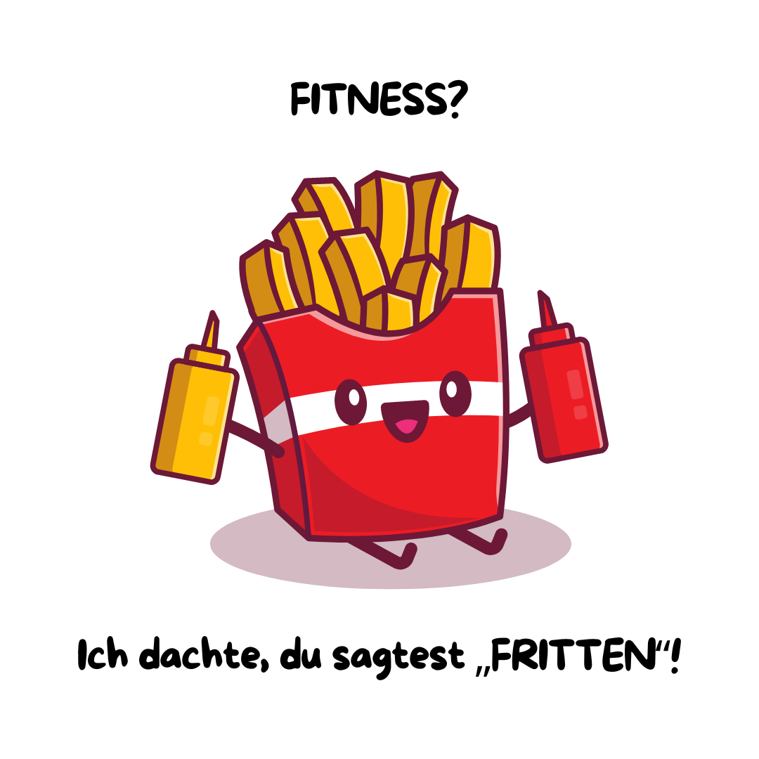 Fitness? Ich dachte... - Organic Shirt