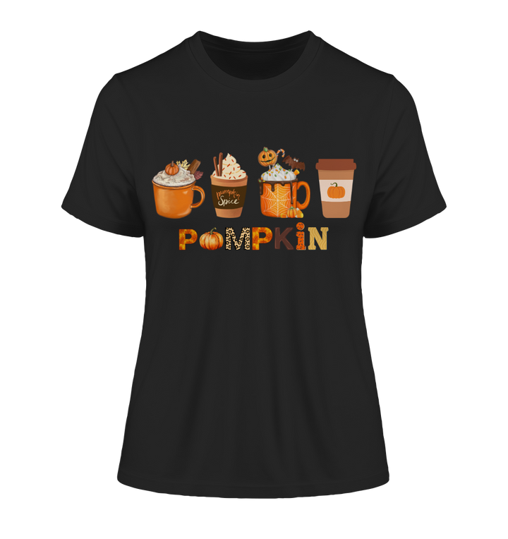 Pompkin / Halloween - Fitted Ladies Organic Shirt