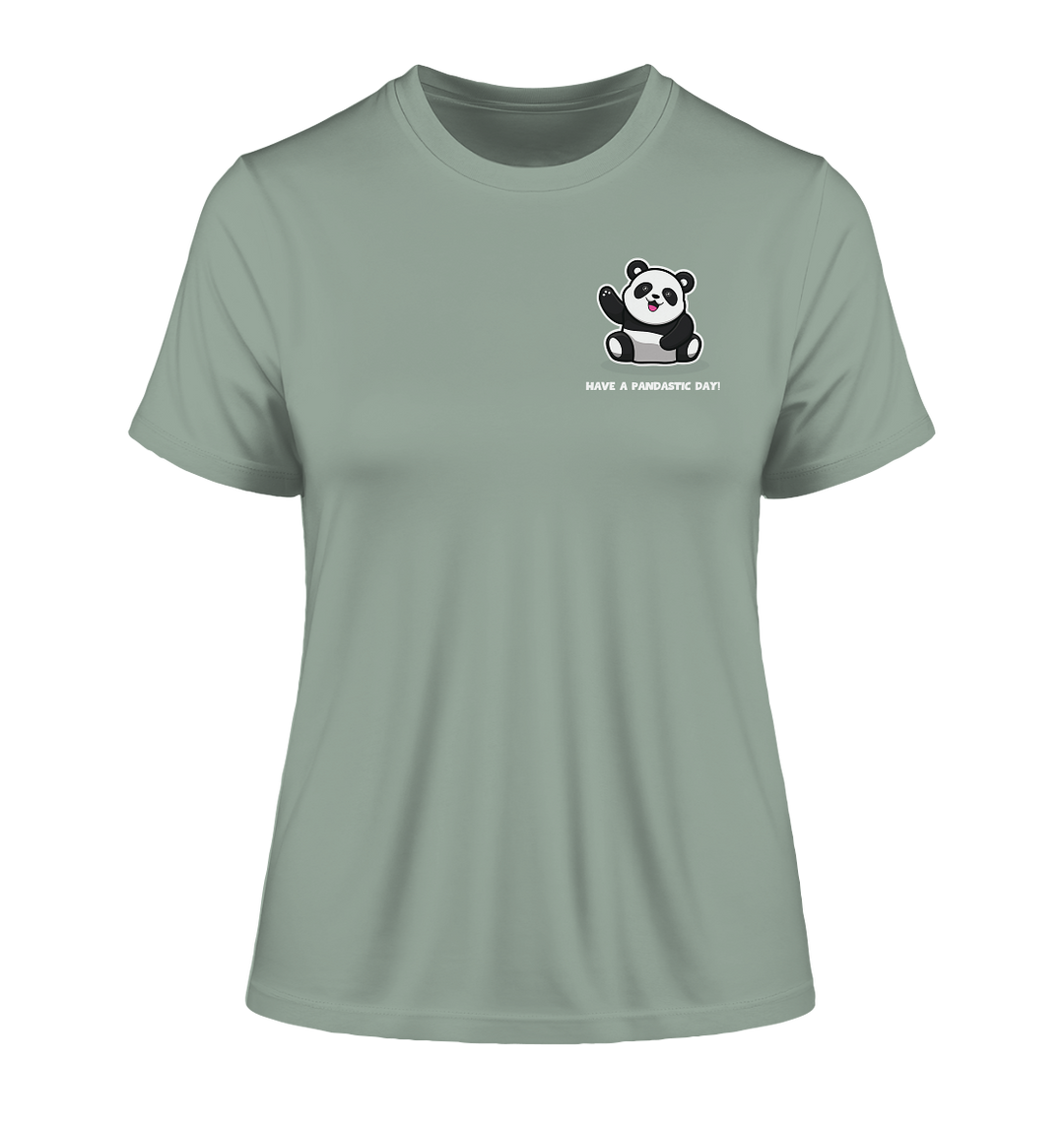 Have a pandastic day! - Fitted Ladies Organic Shirt