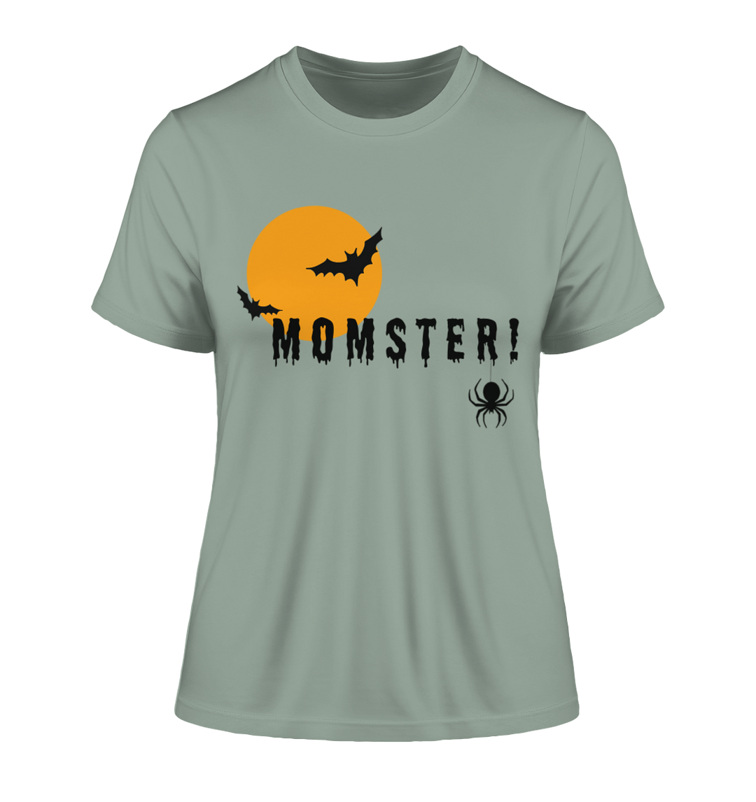 Momster! / Halloween - Fitted Ladies Organic Shirt