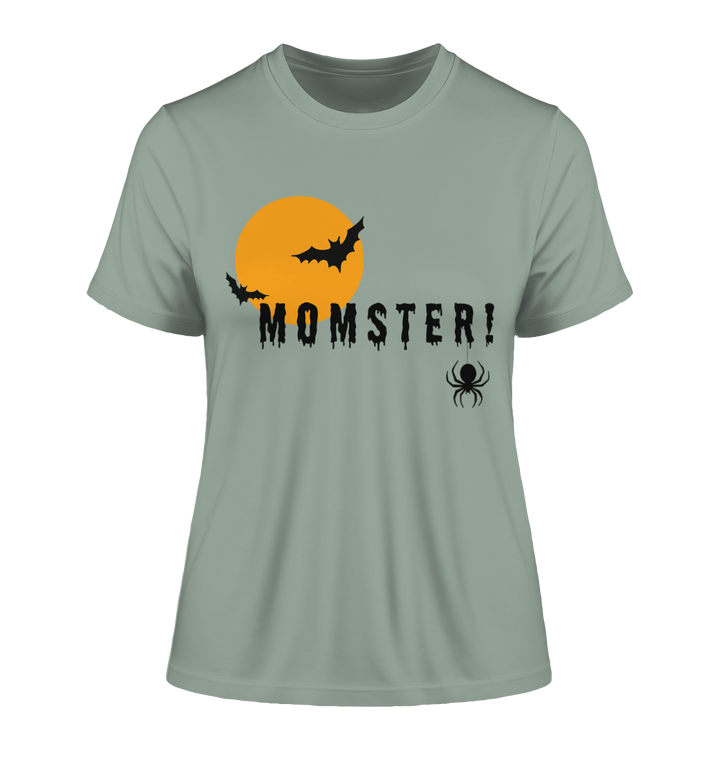 Momster! / Halloween - Fitted Ladies Organic Shirt