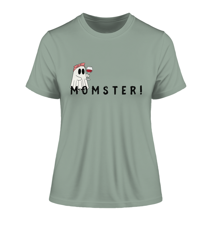 Momster! / Halloween - Fitted Ladies Organic Shirt