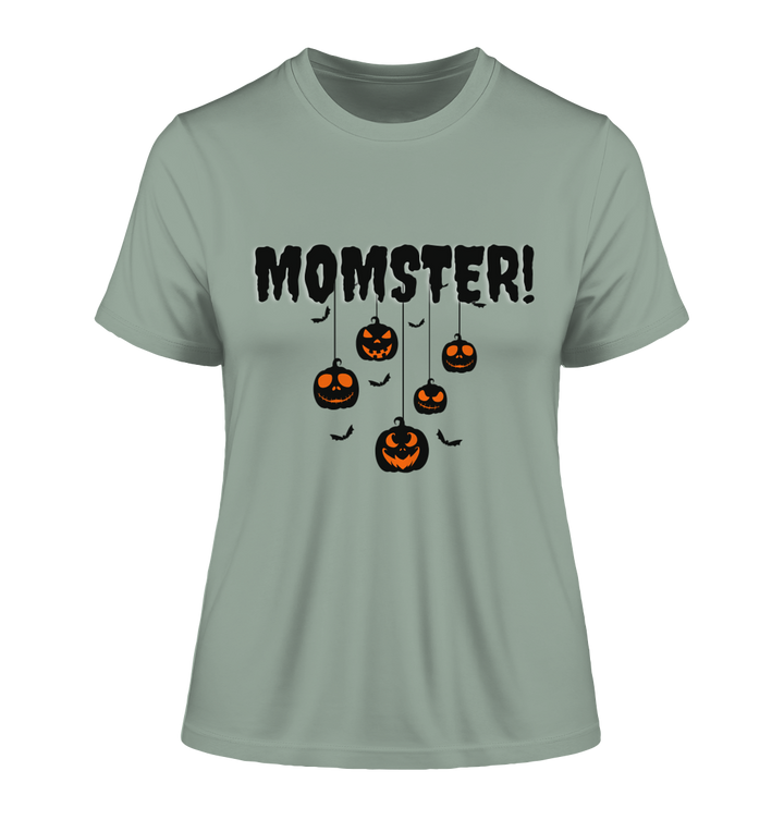 Momster! / Halloween - Fitted Ladies Organic Shirt