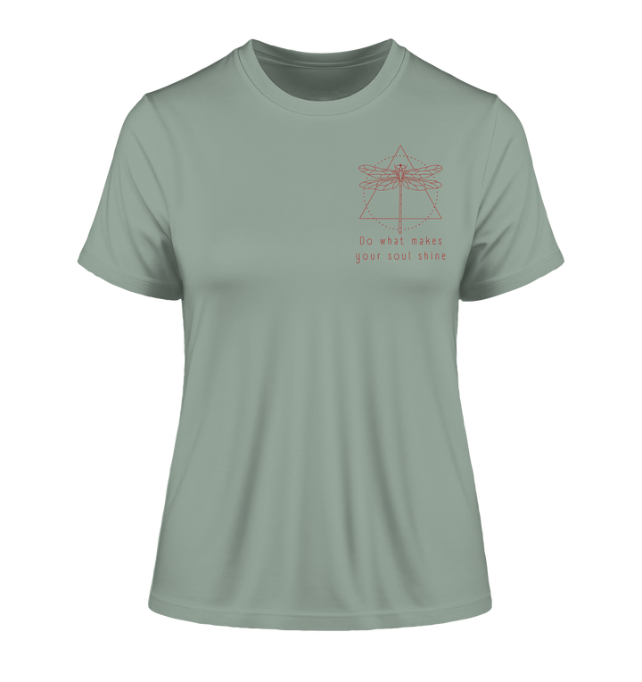 do what makes your soul shine - Fitted Ladies Organic Shirt