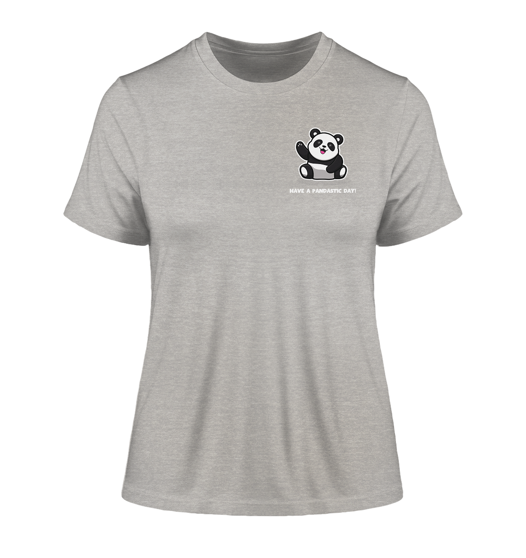 Have a pandastic day! - Fitted Ladies Organic Shirt