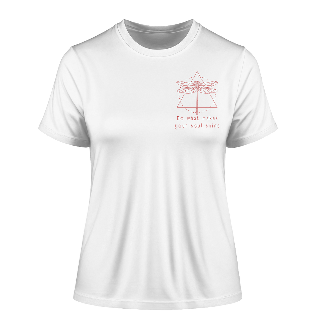 do what makes your soul shine - Fitted Ladies Organic Shirt