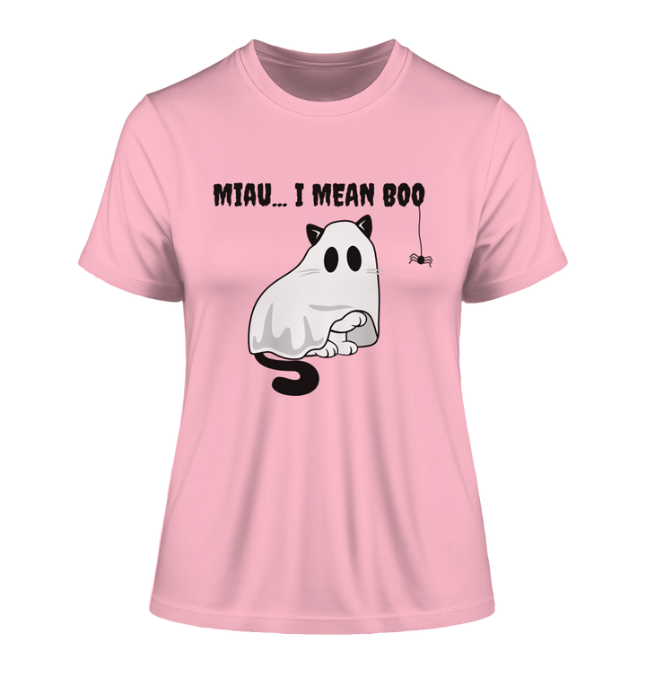 Miau... / Halloween - Fitted Ladies Organic Shirt