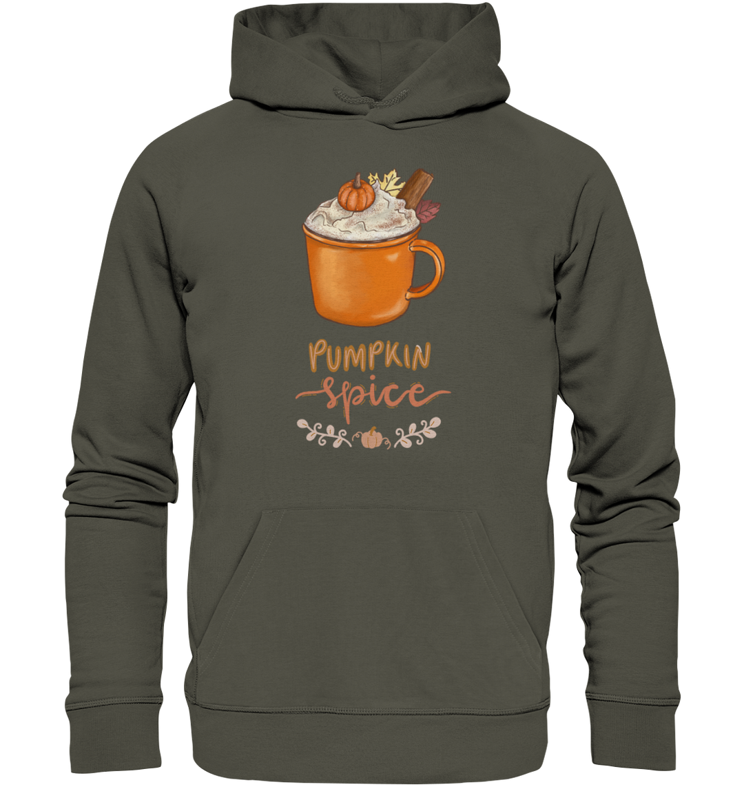 pumpkin spice / Halloween - Organic Hoodie