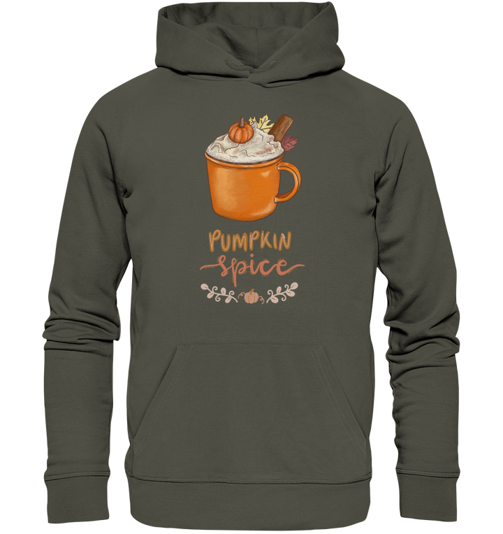 pumpkin spice / Halloween - Organic Hoodie