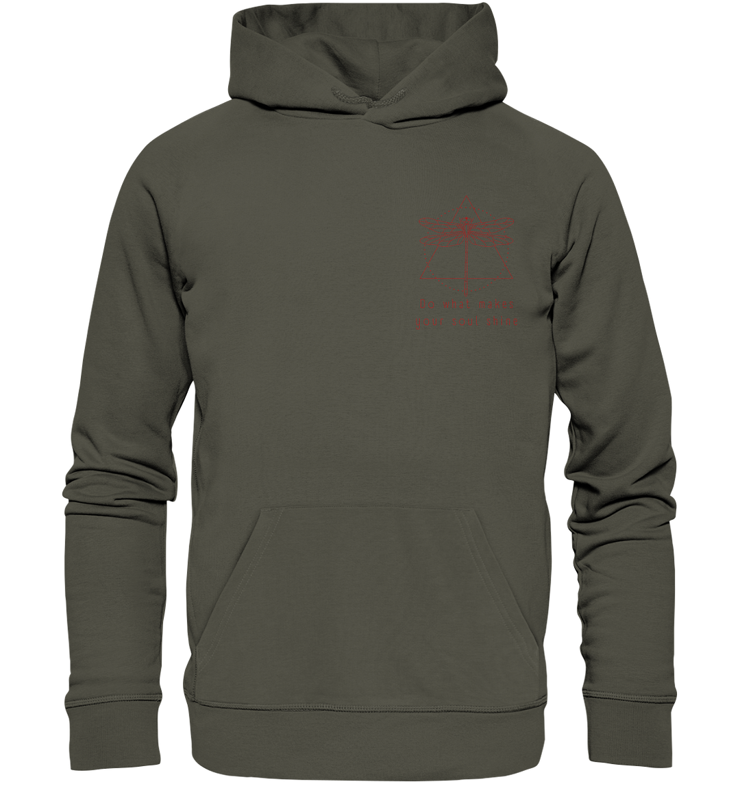 do what makes your soul shine - Organic Hoodie