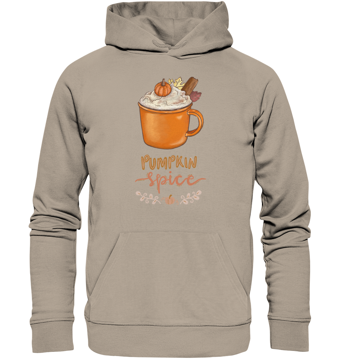 pumpkin spice / Halloween - Organic Hoodie