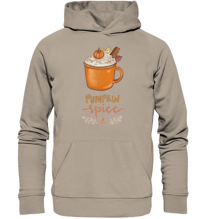 pumpkin spice / Halloween - Organic Hoodie