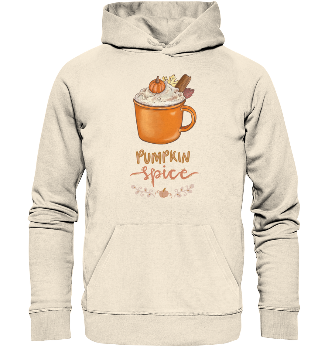 pumpkin spice / Halloween - Organic Hoodie