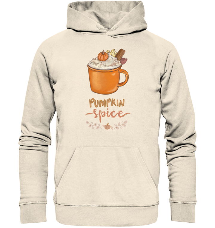 pumpkin spice / Halloween - Organic Hoodie