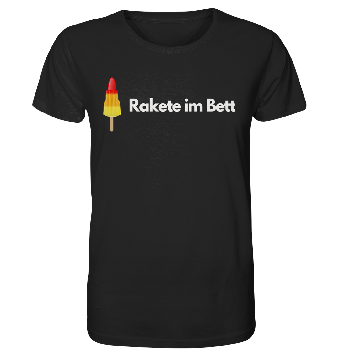 Rakete im Bett - Organic Shirt