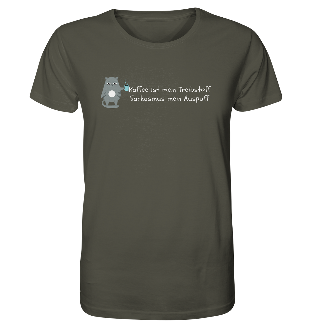 Kaffe ist mein Treibstoff... - Organic Shirt