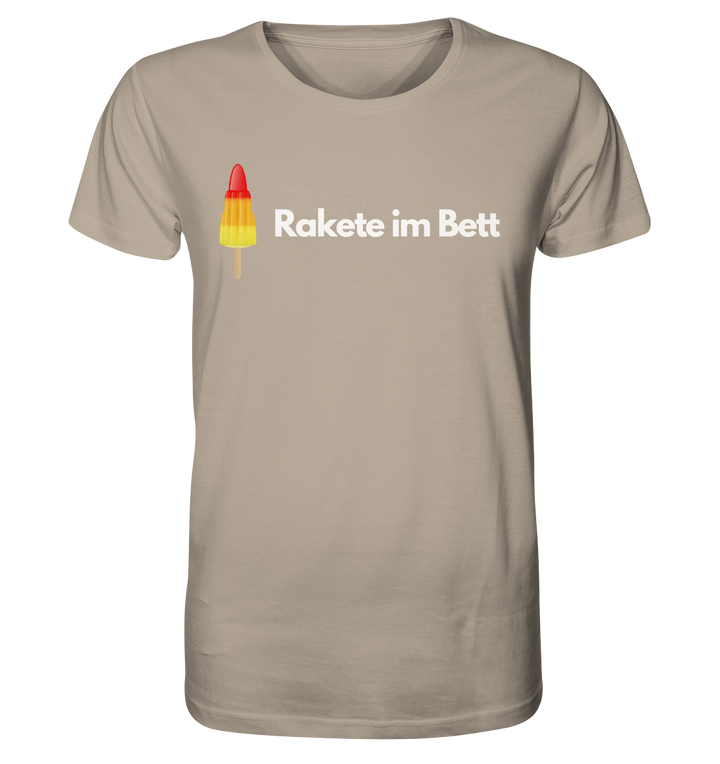 Rakete im Bett - Organic Shirt