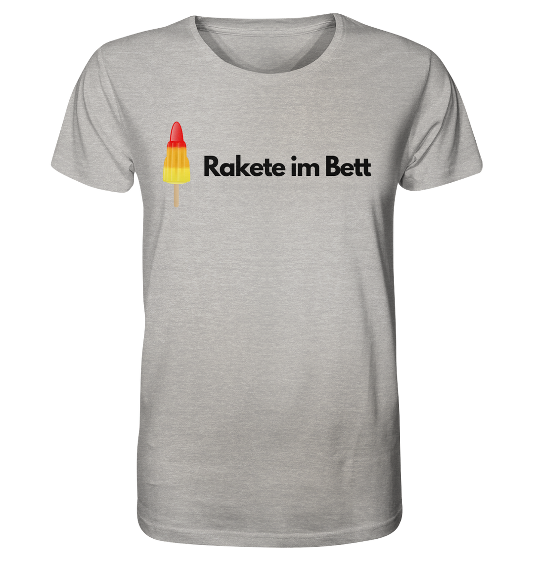 Rakete im Bett - Organic Shirt