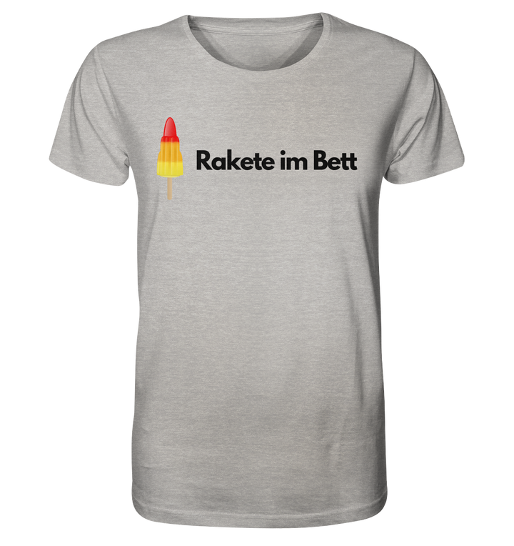 Rakete im Bett - Organic Shirt