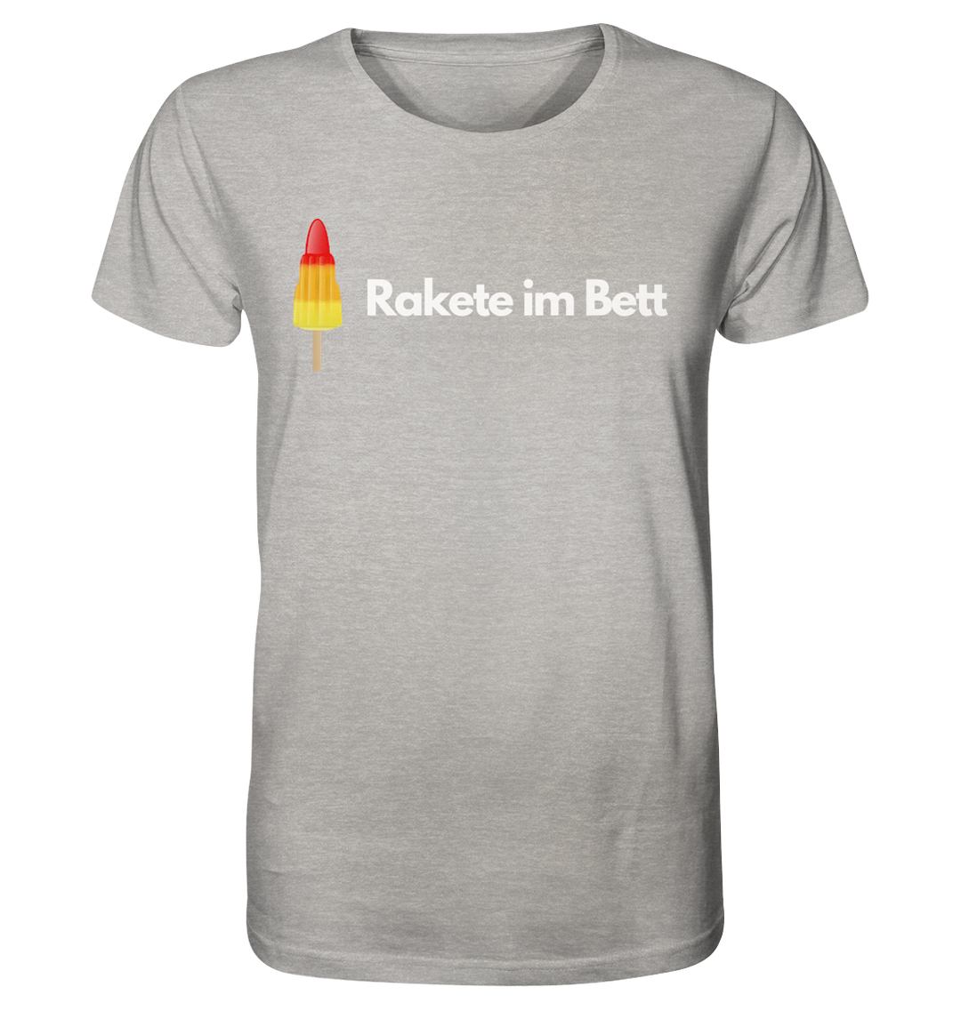 Rakete im Bett - Organic Shirt