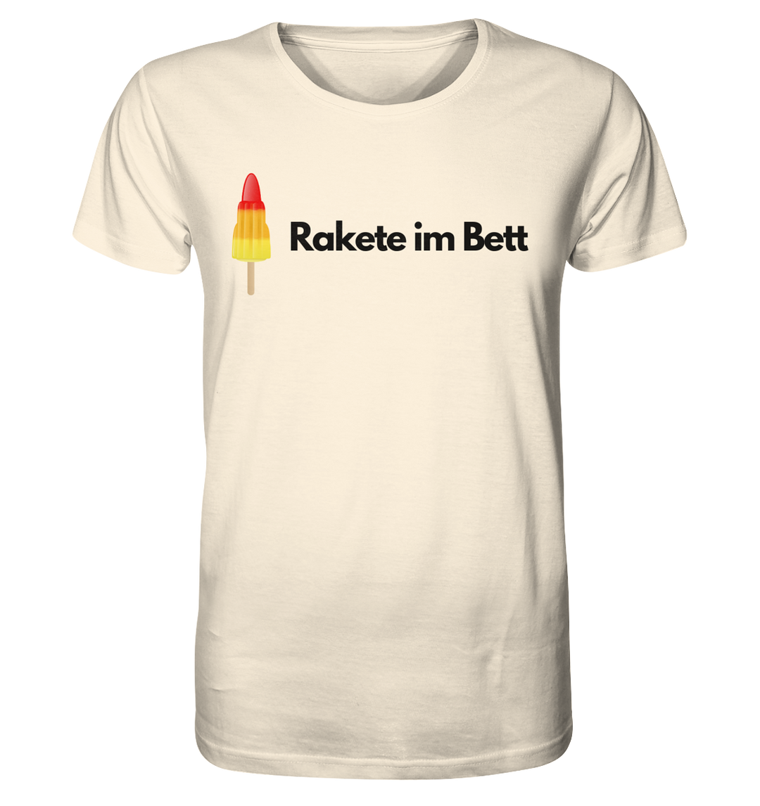 Rakete im Bett - Organic Shirt