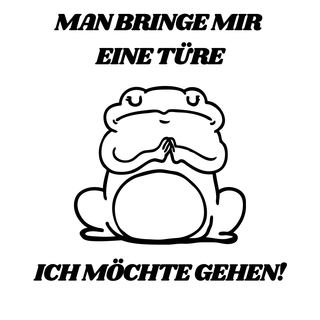 Man bringe mir eine Türe... - Organic Shirt